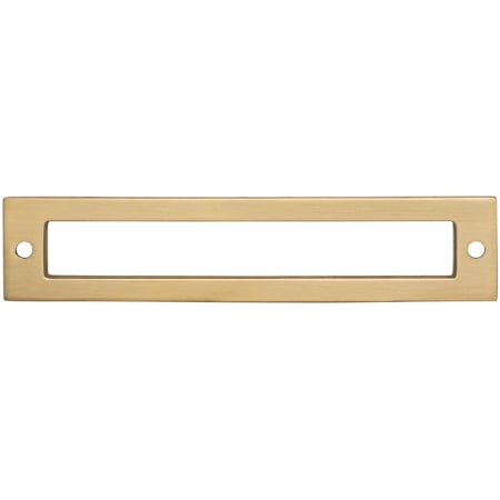 Top Knobs Hollin 5 Inch Center to Center Pull Backplate from the Lynwood Series Honey Bronze
