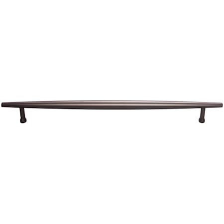 Top Knobs Allendale 12 Inch Center to Center Bar Cabinet Pull from the Lynwood Series Ash Gray