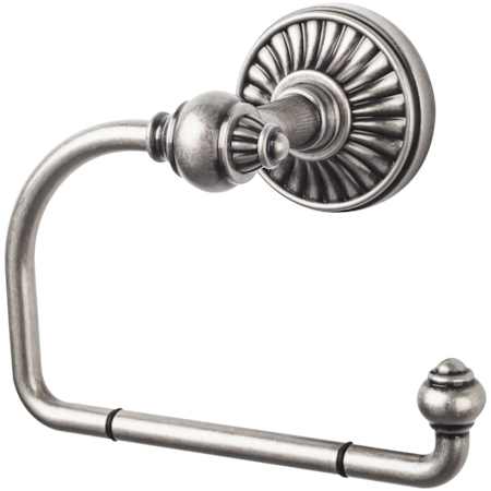 Top Knobs Tuscany Bath Tissue Hook Antique Pewter