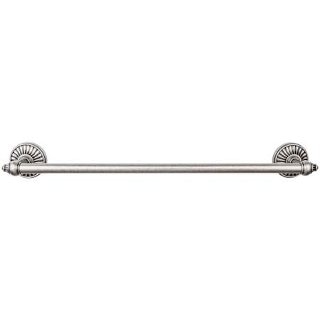 Top Knobs Tuscany Bath 24 Inch Single Towel Bar Antique Pewter
