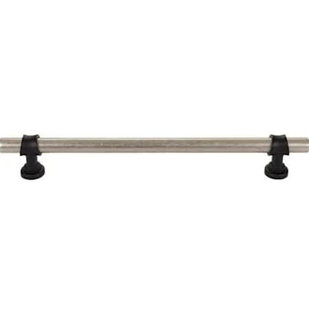 Top Knobs Bit 12" Appliance Pull Pewter Antique / Flat Black
