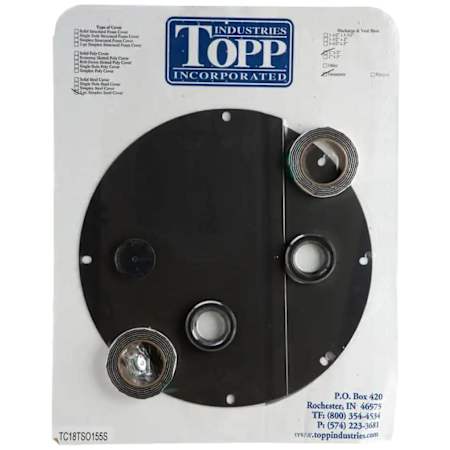 Topp Industries 2-Piece Steel Sewage Basin Cover (18") N/A
