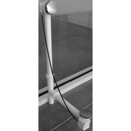 TOTO Tubular Cable Driven Bath Waste Brushed Nickel