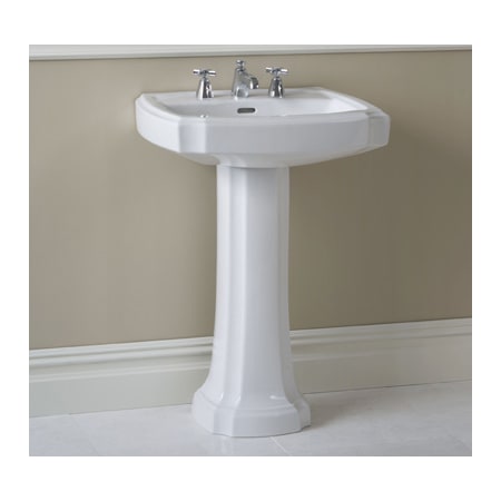 TOTO Lavatory Pedestal Only for Toto Guinevere Lavatory Basins from the Profile Collection Cotton