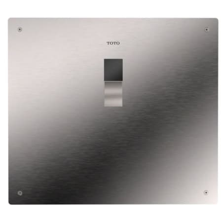 TOTO ECO POWER 1 GPF Electronic Wall Mounted Toilet Flushometer for 1-1/2" Top Spud Stainless Steel