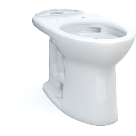 TOTO Drake Elongated Universal Height Toilet Bowl Only with CeFiONtect - Less Seat, 10 Inch Rough-In Cotton