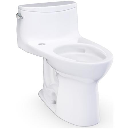 TOTO Ultramax 1.28 GPF One Piece Elongated Toilet with Left Hand Lever Cotton White