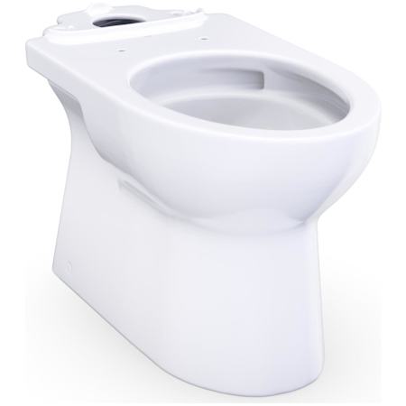 TOTO Glaston Elongated Toilet Bowl Only Cotton White