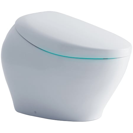 TOTO Neorest NX2 0.8 / 1 GPF Dual Flush One Piece Elongated Chair Height Toilet with Integrated Smart Bidet Seat, Tornado Flush, EWATER+, and ACTILIGHT Cotton