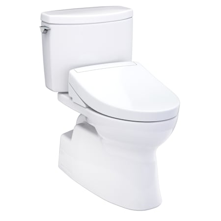 TOTO Washlet+ Vespin II 1G Two-piece Elongated 1.0 GPF Toilet And Washlet+ S5 Bidet Seat Cotton