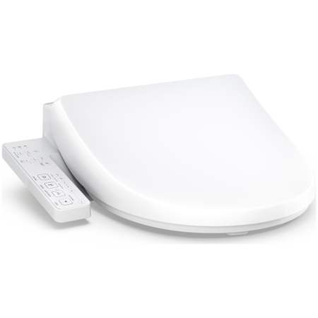 TOTO WASHLET Round Soft Close Heated Bidet Seat Cotton