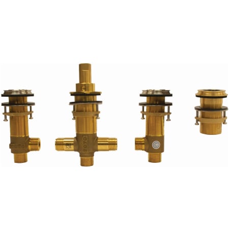 TOTO Four-Hole Roman Tub Filler Rough-In Valve Brushed Nickel