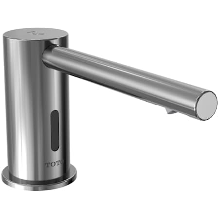 TOTO Round Deck Mounted Electronic Soap Dispenser with 101 oz Capacity Polished Chrome
