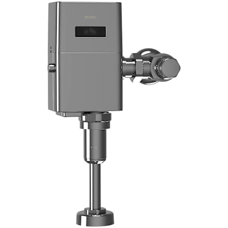 TOTO 0.125 GPF Touchless EcoPower Electronic Wall Mounted Urinal Flushometer with Auto Flush Polished Chrome