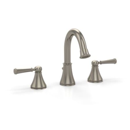 TOTO Vivian Widespread Bathroom Faucet - Drain Assembly Included Brushed Nickel