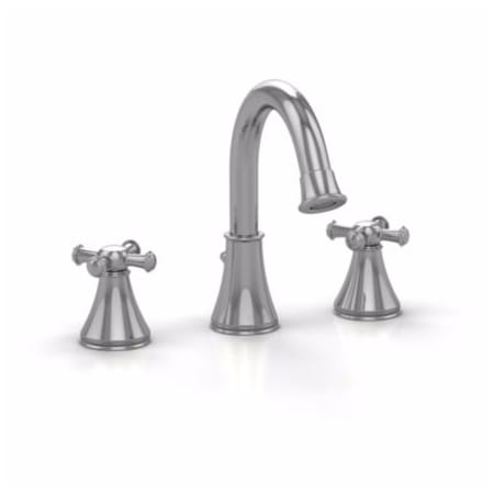 TOTO Vivian Widespread Bathroom Faucet - Drain Assembly Included Polished Chrome