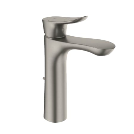TOTO Global 1.2 GPM Vessel Single Hole Bathroom Faucet with Pop-Up Drain Assembly Brushed Nickel