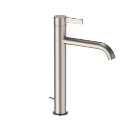 TOTO GF 1.2 GPM Vessel Single Hole Bathroom Faucet with Pop-Up Drain Assembly and Comfort Glide Brushed Nickel