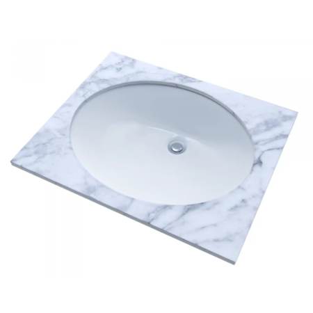 TOTO 17" Undermount Bathroom Sink with Overflow Cotton
