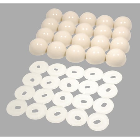 TOTO Bolt Cap Set (10 Caps and 10 Bases) Bone