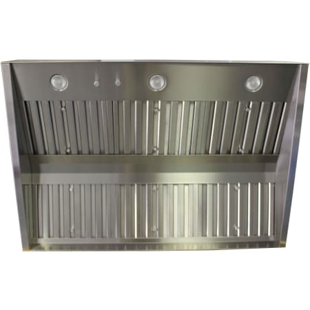 Trade-Wind L7200 Series 48 Inch Wide Outdoor Range Hood Insert with Baffle Filters and Halogen Lighting Stainless Steel