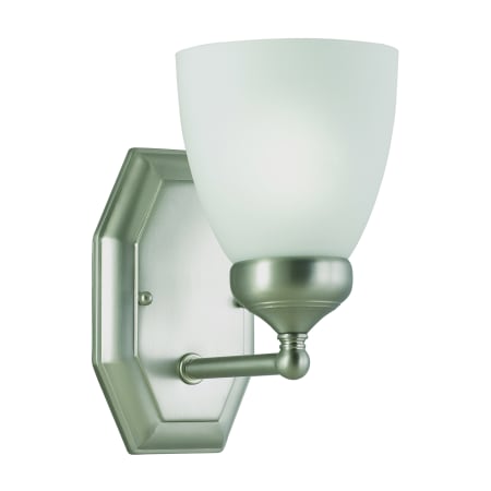 Trans Globe Lighting Single Light Up Lighting Wall Sconce Brushed Nickel