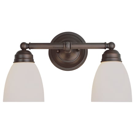 Trans Globe Lighting Ardmore 2 Light 16" Wide Bathroom Vanity Light Rubbed Oil Bronze