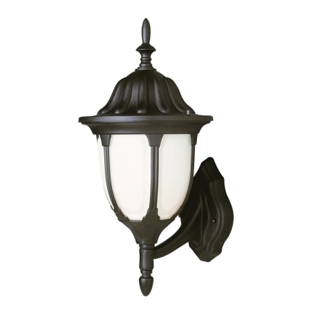 Trans Globe Lighting Single Light Up Lighting Outdoor Large Wall Sconce from the Outdoor Collection Black