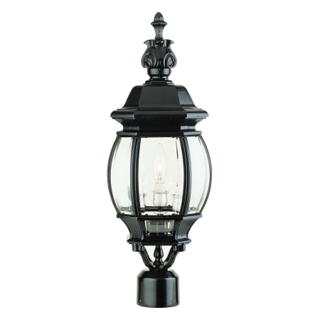 Trans Globe Lighting Three Light Up Lighting Medium Outdoor Post Light from the Outdoor Collection Black