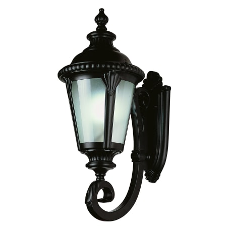 Trans Globe Lighting Single Light Outdoor Medium Wall Lantern Black