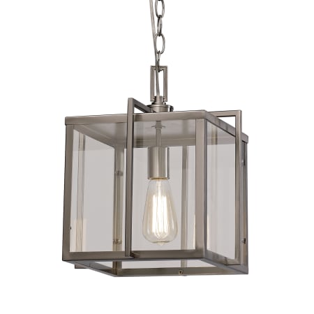 Trans Globe Lighting Boxed 10" 1 Light Mini Pendant Brushed Nickel