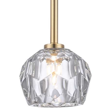 Trans Globe Lighting Fitz 5" Wide Mini Pendant Antique Gold
