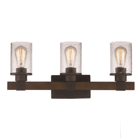 Trans Globe Lighting Siesta 3 Light 23" Wide Bathroom Vanity Light Rubbed Oil Bronze
