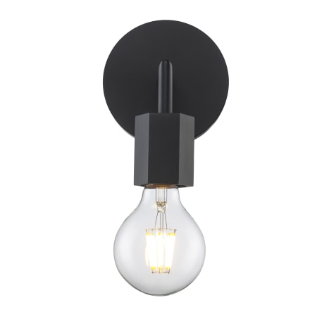 Trans Globe Lighting Placerville 7" Tall Wall Sconce Black