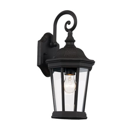 Trans Globe Lighting Westfield Single Light 16" Tall Outdoor Wall Sconce Black