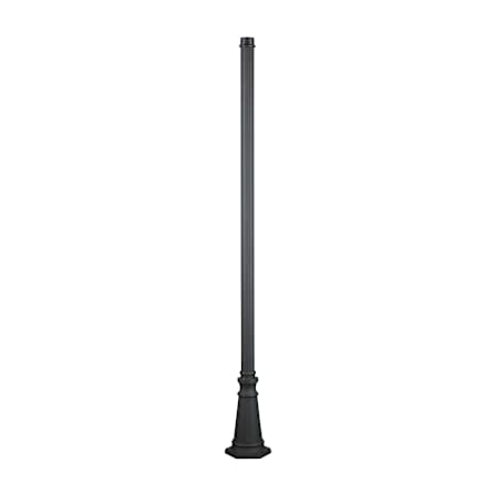 Trans Globe Lighting Single Outdoor Post from the Outdoor Collection Black