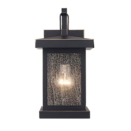 Trans Globe Lighting Asian Single Light Down Lighting Outdoor Square Wall Sconce from the Outdoor Collection Weather Bronze
