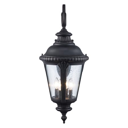 Trans Globe Lighting Stonebridge Four Light Outdoor Large Wall Lantern Rust