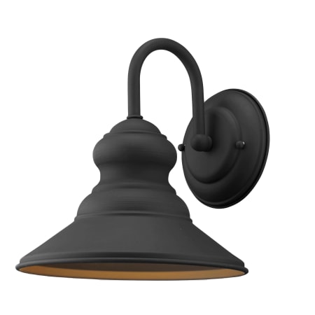 Trans Globe Lighting Forest 10" Tall Outdoor Wall Sconce Black
