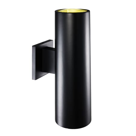 Trans Globe Lighting Cali 2 Light 15" Tall Outdoor Wall Sconce Black
