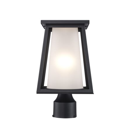 Trans Globe Lighting Kingsbury 14" Tall Post Light Black
