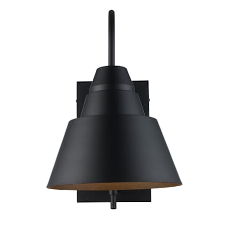 Trans Globe Lighting Rune 15" Tall LED Outdoor Wall Sconce Black