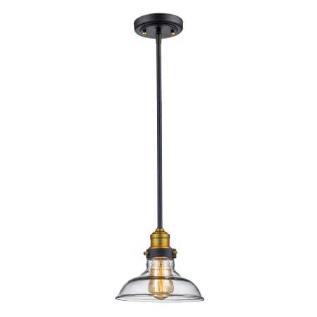 Trans Globe Lighting Jackson Single Light 8" Wide Mini Pendant Rubbed Oil Bronze