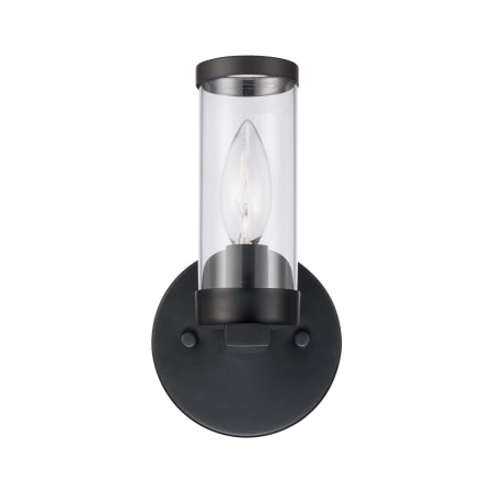 Trans Globe Lighting Fillmore 9" Tall Wall Sconce Black