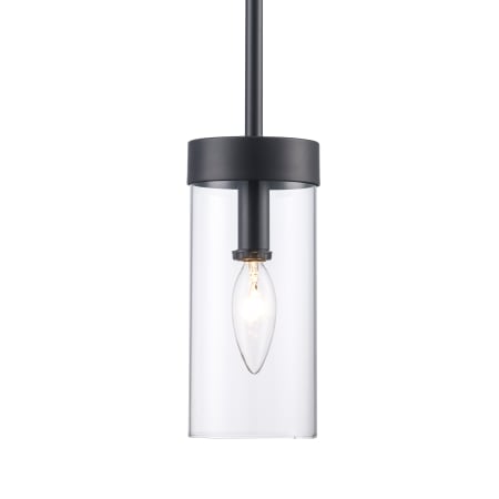 Trans Globe Lighting Meadowlark 4" Wide Mini Pendant Black
