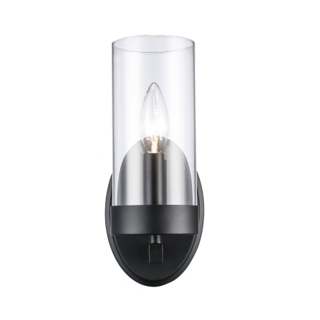 Trans Globe Lighting Meadowlark 10" Tall Wall Sconce Black