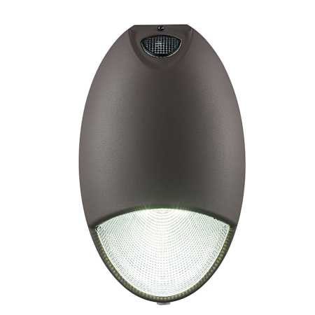 Trans Globe Lighting LED Emergency Wall Light Bronze