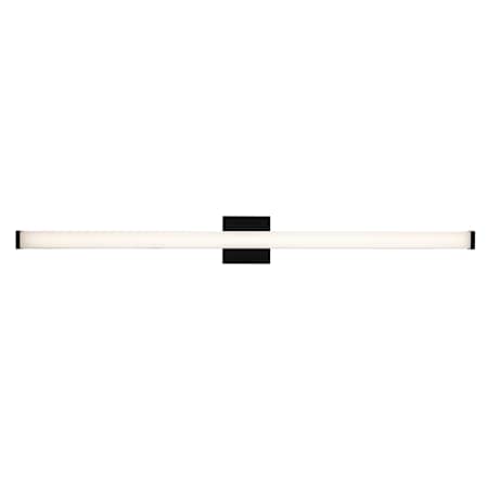 Trans Globe Lighting Saavy 48" Wide Bath Bar Black