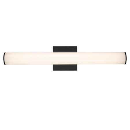 Trans Globe Lighting Lumina 24" Wide Bath Bar Black