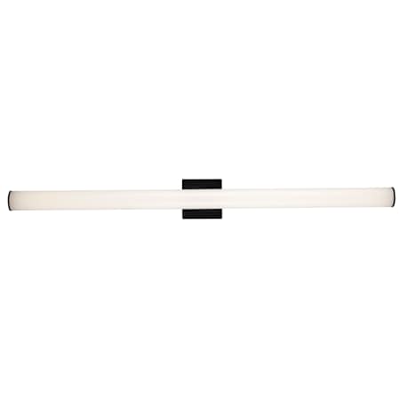 Trans Globe Lighting Lumina 48" Wide Bath Bar Black